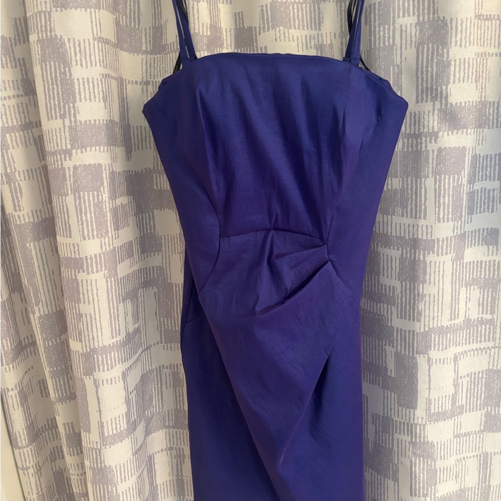 Calvin Klein Elegant Purple Women's Dress